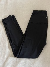 Champion Black Active Leggings with Cut Outs