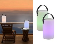 Dimmbare Led Tischleuchte FüR Outdoor & Bad Farbwechsel & Bluetooth Lautsprecher