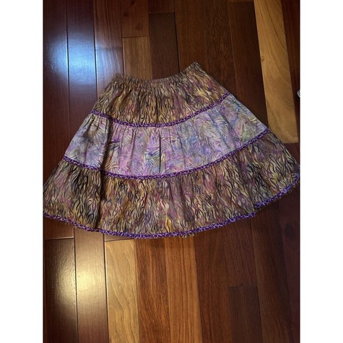 Girls Skirt Ruffled Boho