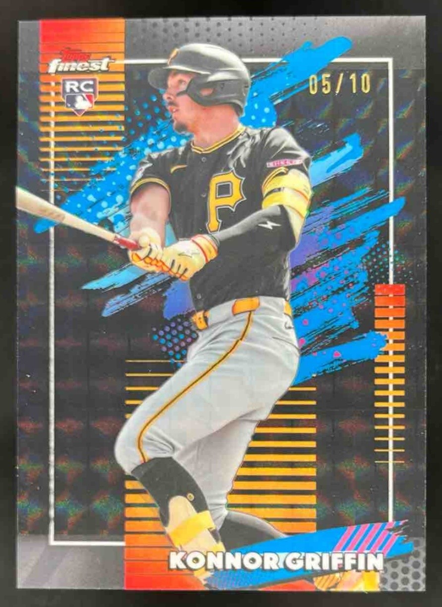 2026 Topps Finest Konnor Griffin Black X-Fractor /10 #6 Pittsburgh Pirates
