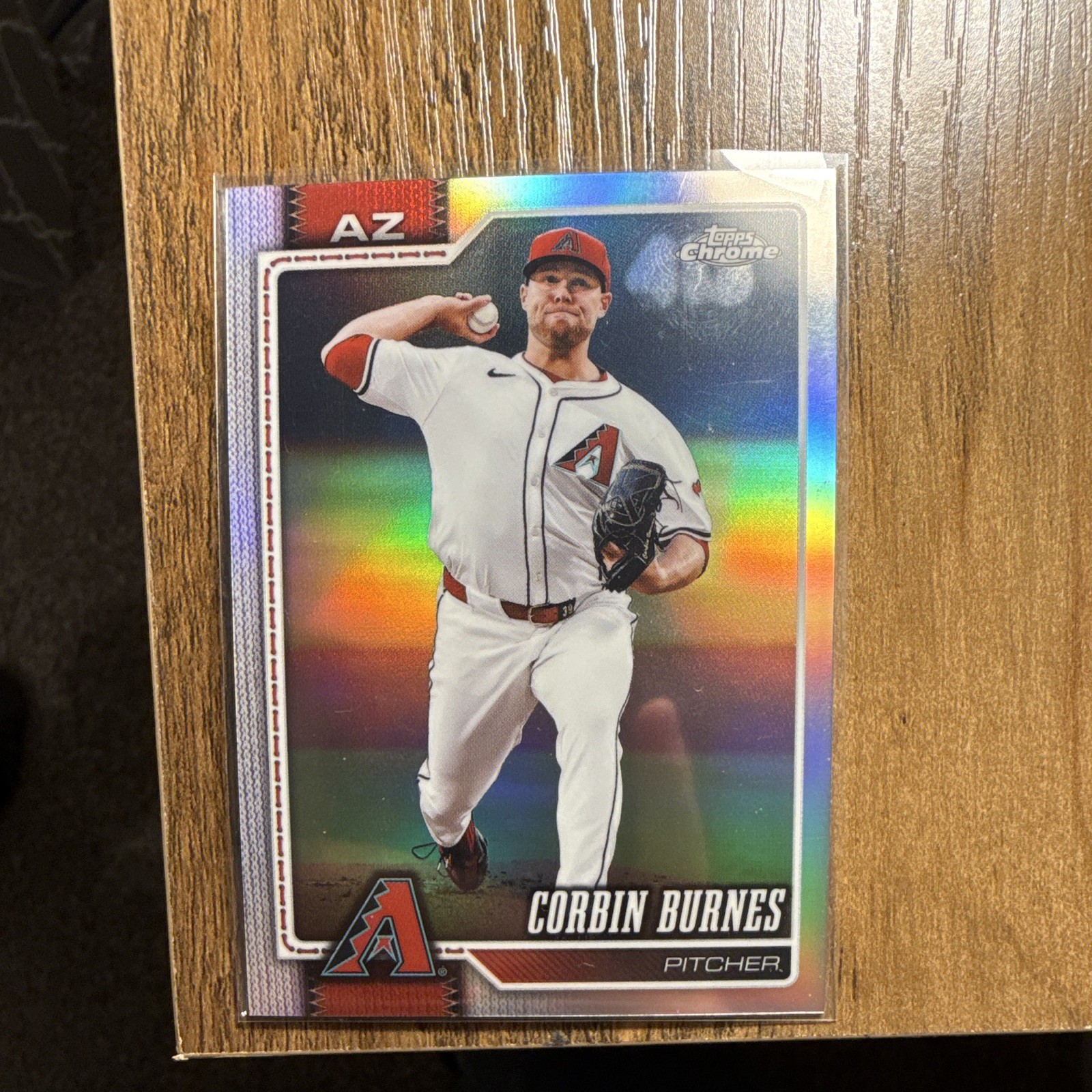 2026 Topps Chrome Corbin Burnes #237 Refractor Arizona Diamondbacks