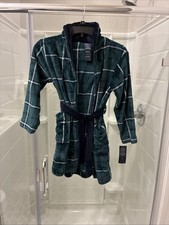 TOMMY HILFIGER Little Boys Robe Size S 6/7 Green