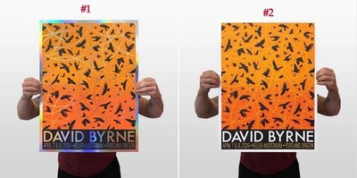 David Byrne shows in Portland, OR April 7,8 2026 Poster | eBay