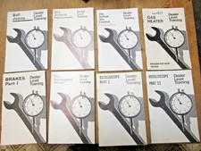 8 Vintage Vw Dealer Level Training Books Oem 411 Gas Heater