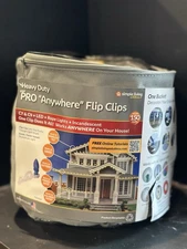 NEW Simple Living 150ct Heavy Duty Max Pro  Holiday Light Hanging Flip Clips