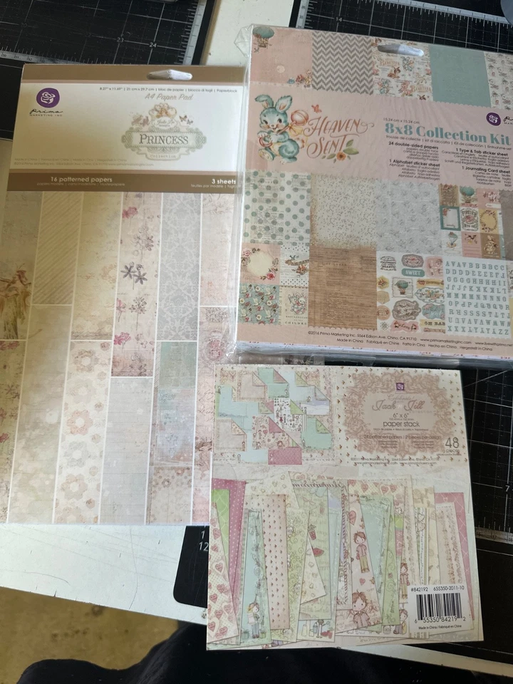 Prima Paper Pads A4, 8x8 & 6x6