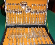 SERVIZIO POSATE X 12 ARG.800 . DESIGN PRINCIPESCO. INUSATE