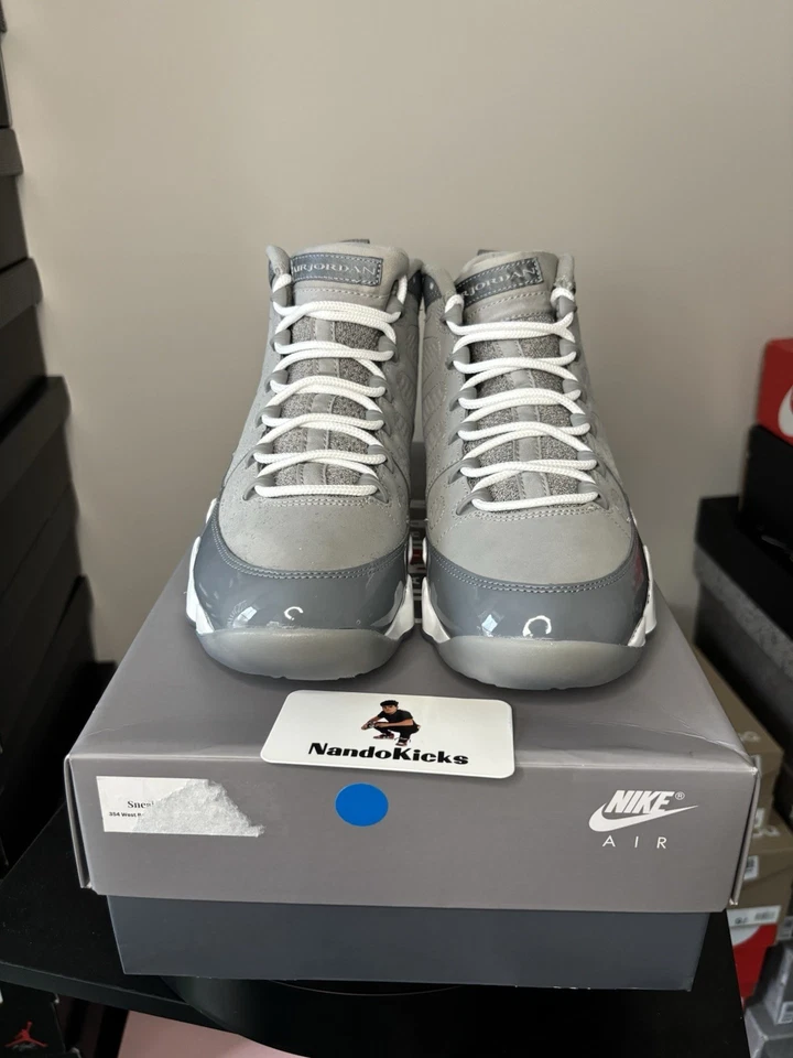 Air Jordan 9 Retro Cool Grey (2025) HV4794-011 Hombre Tallas NUEVO Foto 2 de 4