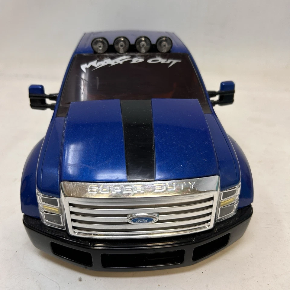 Ford Super Duty RC Body Shell 14.5” Blue Monster Truck Wheelbase 10.5" - Image 2 of 4