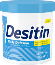 Daily Defense Baby Diaper Rash Cream with 13 Zinc Oxide, Barrier Cream to Treat