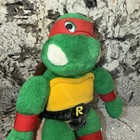 Playmates 1988 TMNT Teenage Ninja Mutant Turtles Raphael Plush Toy 14" Stuffed  — photo 3