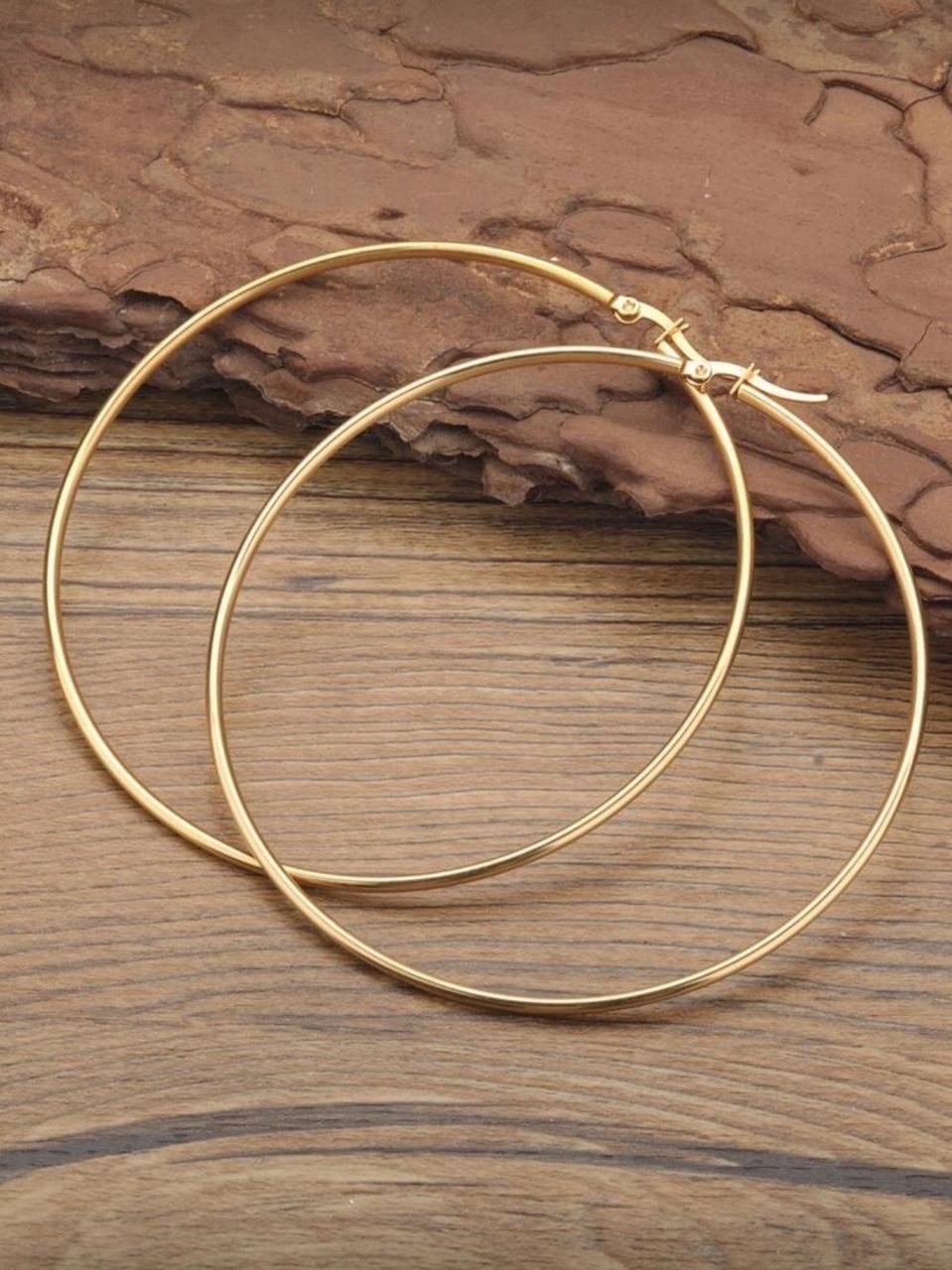 Gold Hoop Earrings