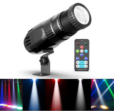 10W RGBW 4in1 LED Spotlight Remote Color Changing Stage Beam Party