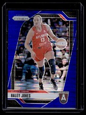 Haley Jones #43 002/199 2024-25 Panini Prizm WNBA Blue Pulsar Atlanta Dream