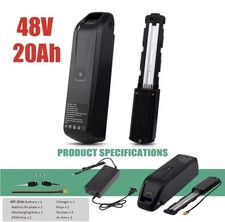 Hailong 48V Lithium Ebike Battery 48V 20Ah Electric Bike Battery 500W-1000W