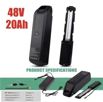Hailong 48V Lithium Ebike Battery 48V 20Ah Electric Bike Battery 500W-1000W