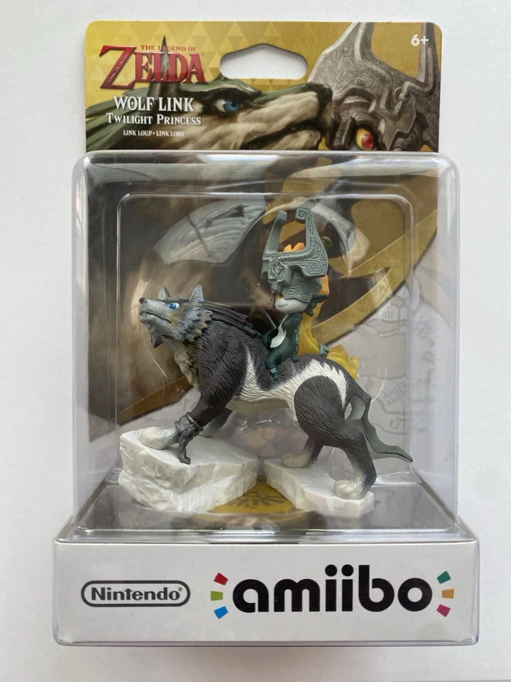 Legend of Zelda Twilight Princess HD Caja Exterior + Nintendo Wii U Amiibo Sellado Foto 2 de 2