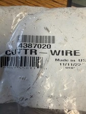 Genuine OEM Whirlpool 4387020 Ice Machine Cutting Grid Wire Kit - Black