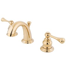Kingston Brass KB91.BL Vintage 1.2 GPM Mini-Widespread Bathroom - Brass