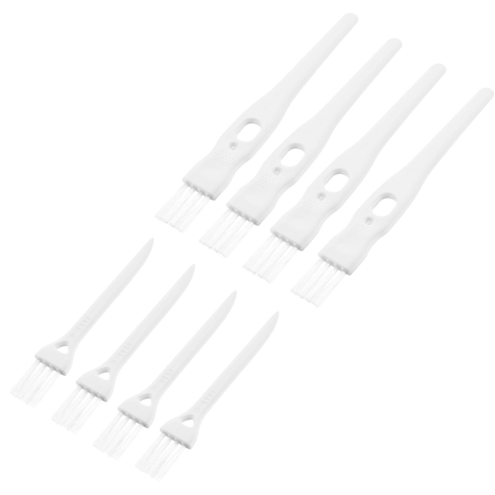 Cleaning Brush Tools Nylon Bristles White 2 Size