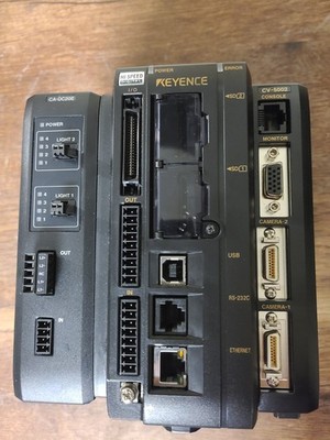 Keyence CV-5002 Digital Image Sensor Controller With CA-DC20E