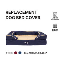 REPLACEMENT COVER FOR SEALY DOG BED MEDIUM, 36 X 28 X 7, FREE SHIPPING