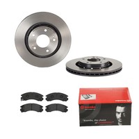 Brembo Bremsscheiben Ø294MM + BremsbelÄGe Vorne FÜR Mitsubishi Outlander II