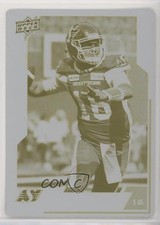 2020 Upper Deck CFL Printing Plate Yellow 1/1 Isaac Harker #96 l5j