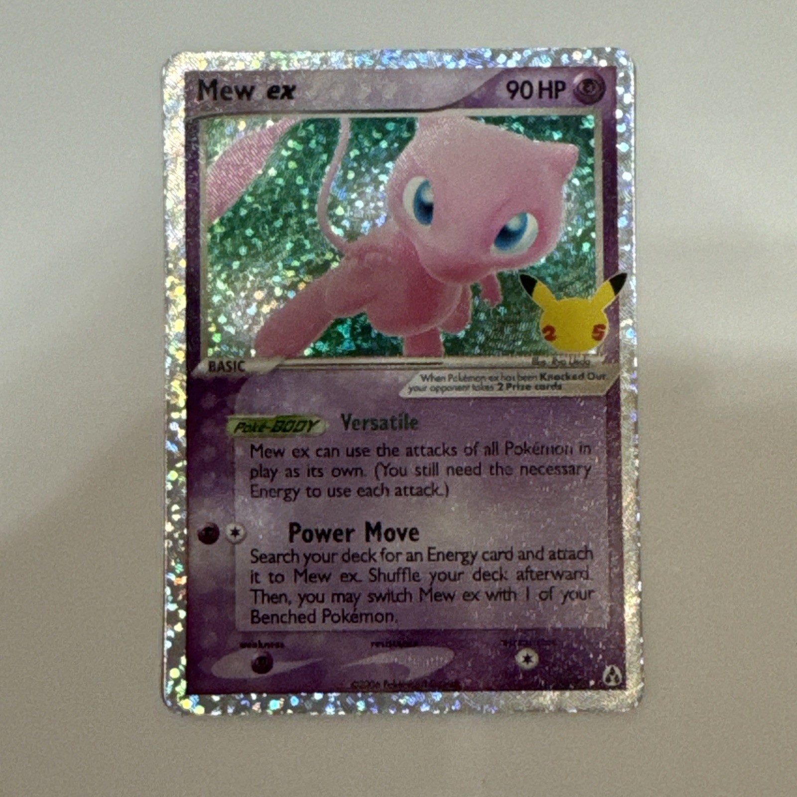 Pokémon TCG Mew EX Celebrations Classic Collection Holo Ultra Rare Card 88/92