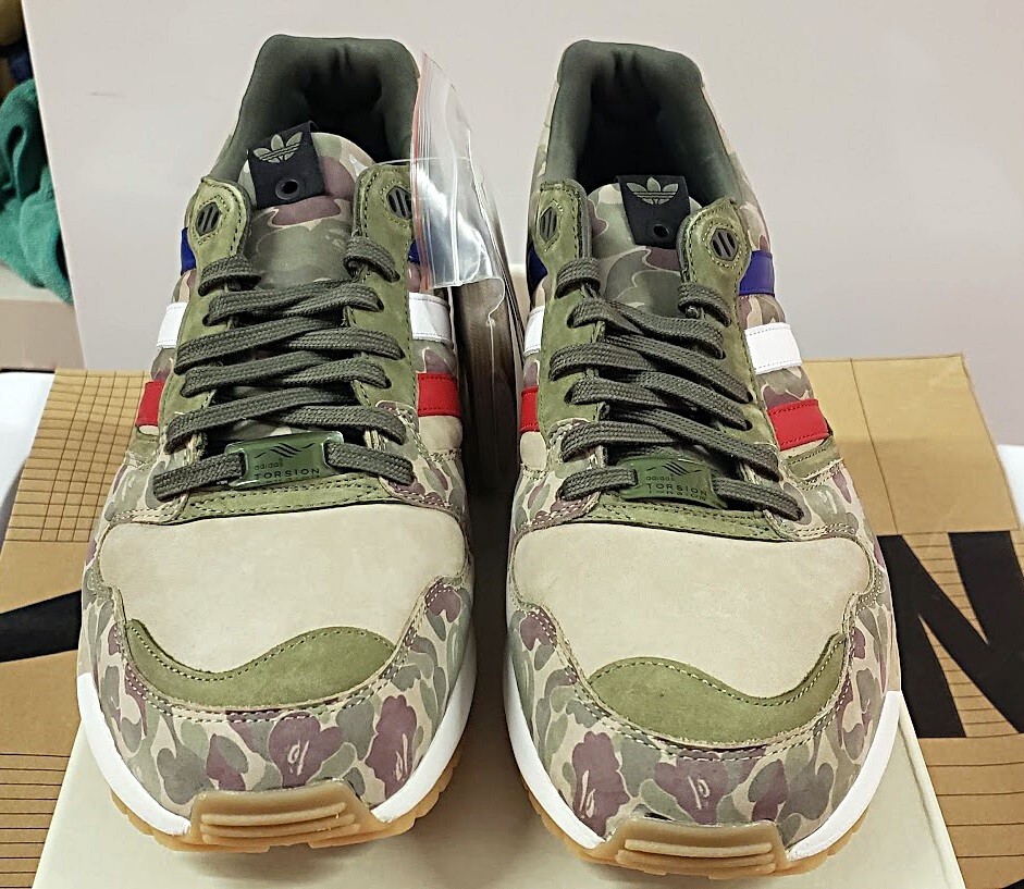 ADIDAS ORIGINAL ZX 5000 UNDFTD BAPE Q34751 SIZE 10.5 GREEN ADIDAS ORIGINAL ZX 5000 UNDFTD BAPE Q34751 SIZE 10.5 GREEN