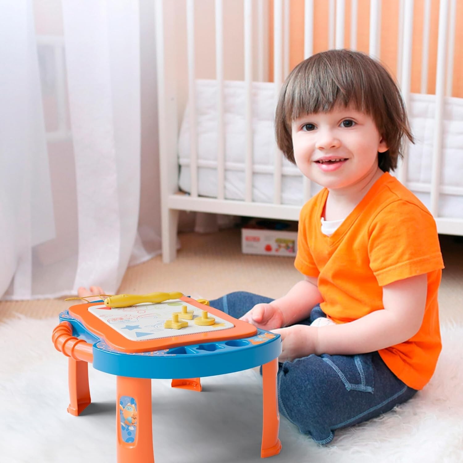 Lollipop Blippi Magnetic Writing Tablet for Kids – Ideal Baby & Toddler Toys