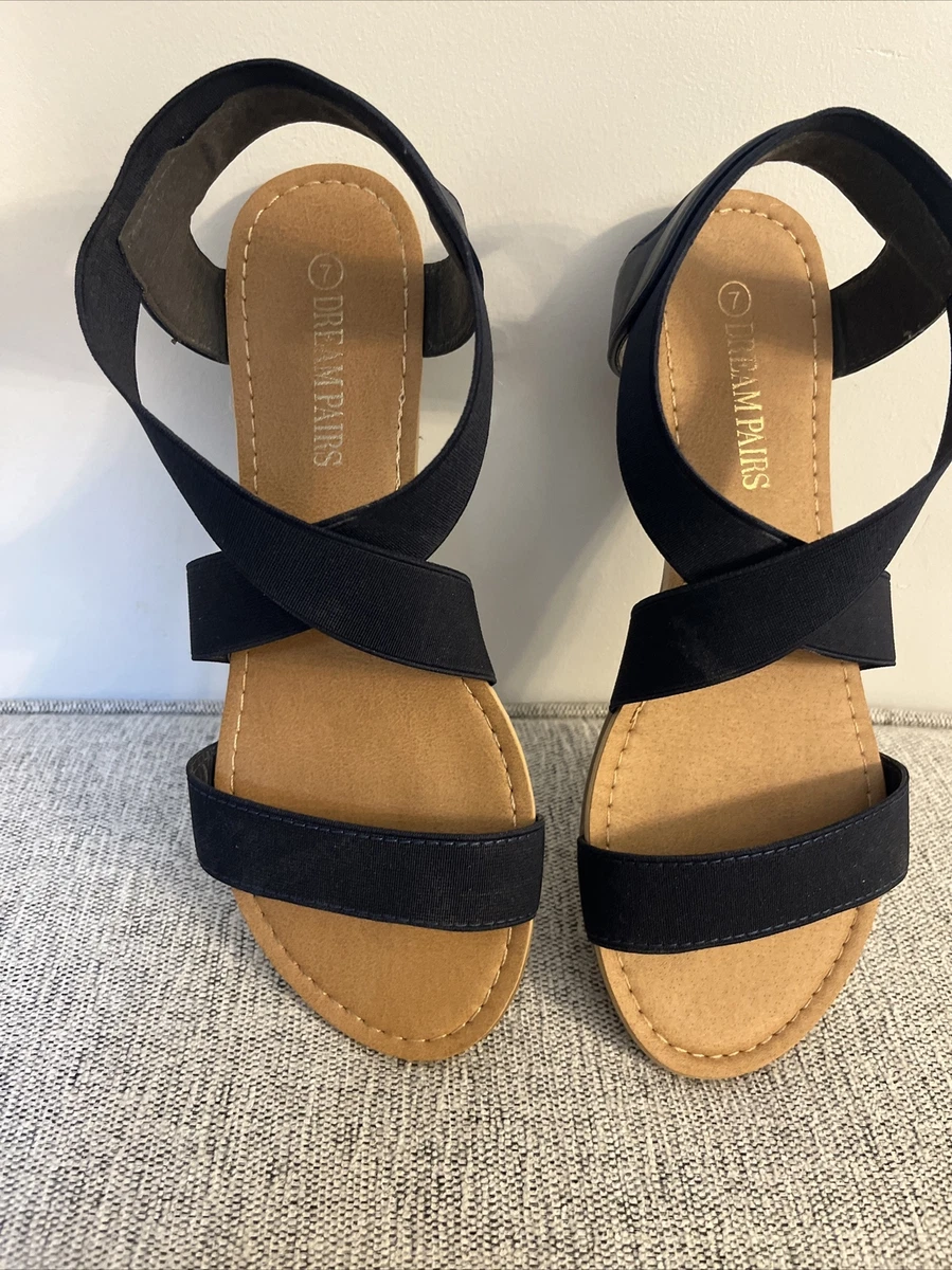 womens navy blue sandals size 7 eBay