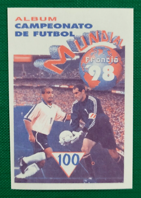 1998 Navarrete France World Cup FIFA Ax Sticker #100 LEONARDO