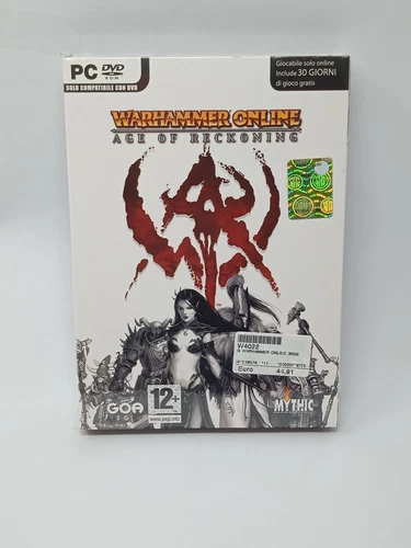 PC WARHAMMER ONLINE: AGE OF RECKONING MYTHIC 2008 SEALED [HC1-029]