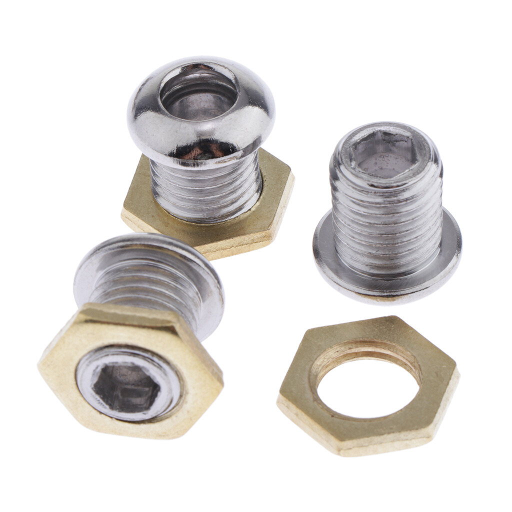 10pcs Drum Air Vent with Gaskets Bass Tom Snare Drum Parts Accessory