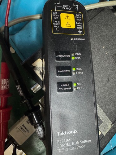 Tektronix P5210A 50MHZ High Voltage Differential Probe - Picture 7 of 7