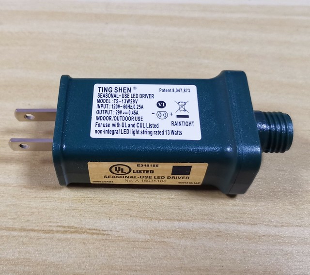Ting Shen Ts26w29v Christmas Power Supply LED Transformer Adapter for