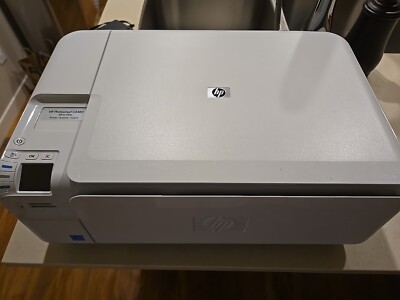 HP PHOTOSMART C4480 All-In-One Printer, Scanner, Copier. It Won't Stay On.
