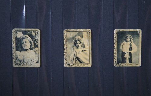 Collection of 75 Old Spanish Matchbox Trading Cards, 3rd Serie, Famous Actresses - Picture 8 of 8