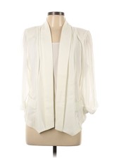 City Chic Women Ivory Vest 18 Plus
