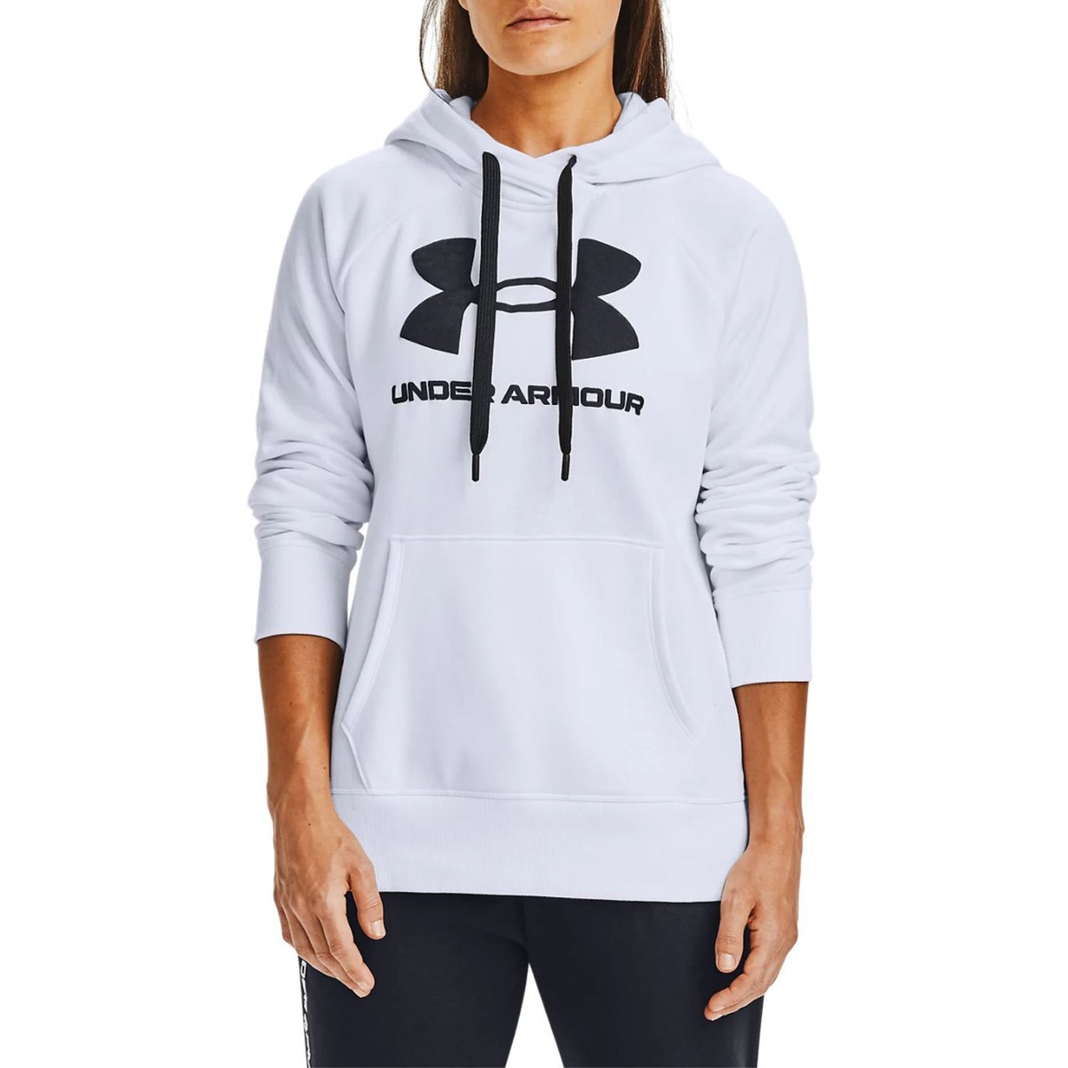 Women's UA Rival Fleece Logo Hoodie-1356318 | eBay
