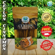 Organic Ceylon Cinnamon Sticks - Alba Grade Sri Lanka - Pure  Natural