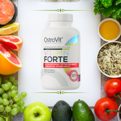 VIT&MIN Forte 120 Tabletten Multivitamin & Mineralien C,D, Zink, Potassium | eBay