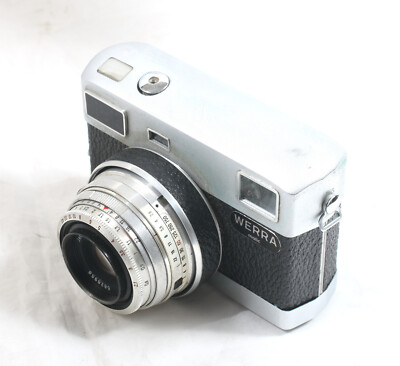 Werra Matic 35mm Film Camera Carl Zeiss Tesar 50mm f/2.8 Lens VXM