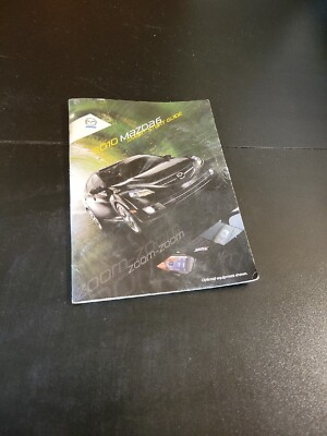 2010 MAZDA 6 ZOOM ZOOM SMART START REFERENCE GUIDE MANUAL SUPPLEMENTAL BOOK 