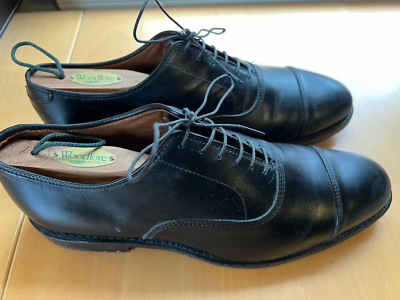 Allen Edmonds x Brooks Brothers Black Cap-toe Oxford 9D | eBay