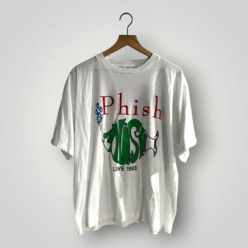 VINTAGE Phish Band Live Cotton Unisex T Shirt S To 4XL MK244 | eBay