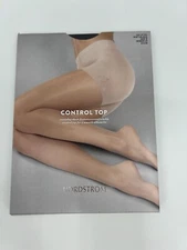Nordstrom Control Top Pantyhose 20 Denier - Size B  Soft Black