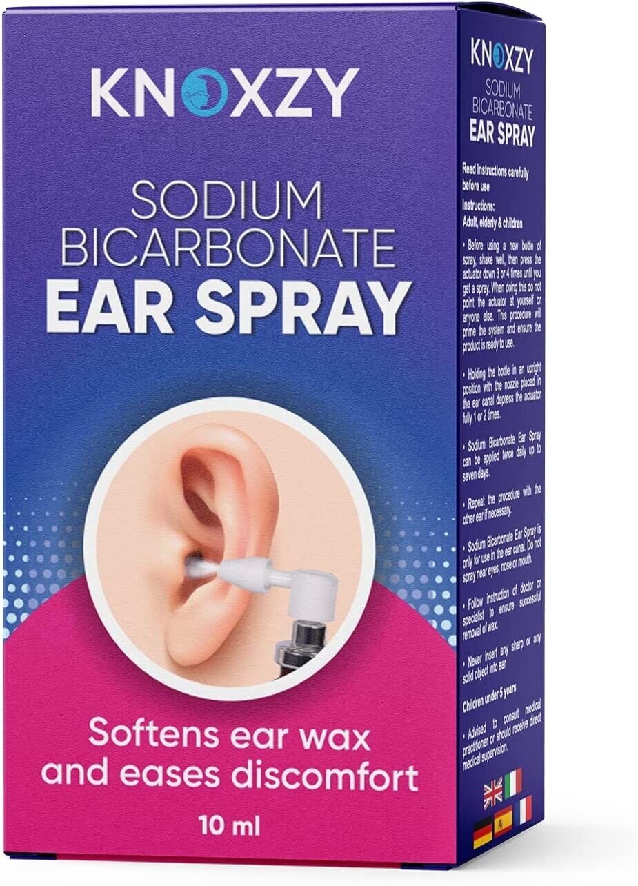 Sodium Bicarbonate Earwax Removal Spray Ear Wax Softener Ear Cleaner Spray 10ml eBay