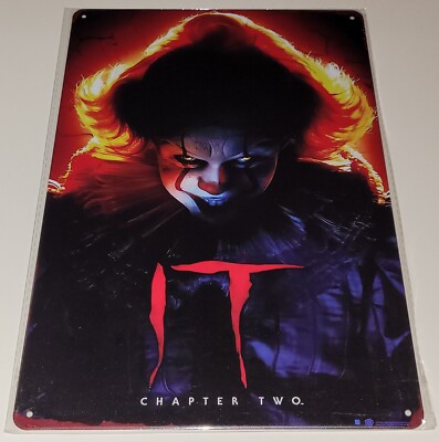 Metal plate - It/It's Back Chapter 2 - 20x30 cm - Very Good Condition